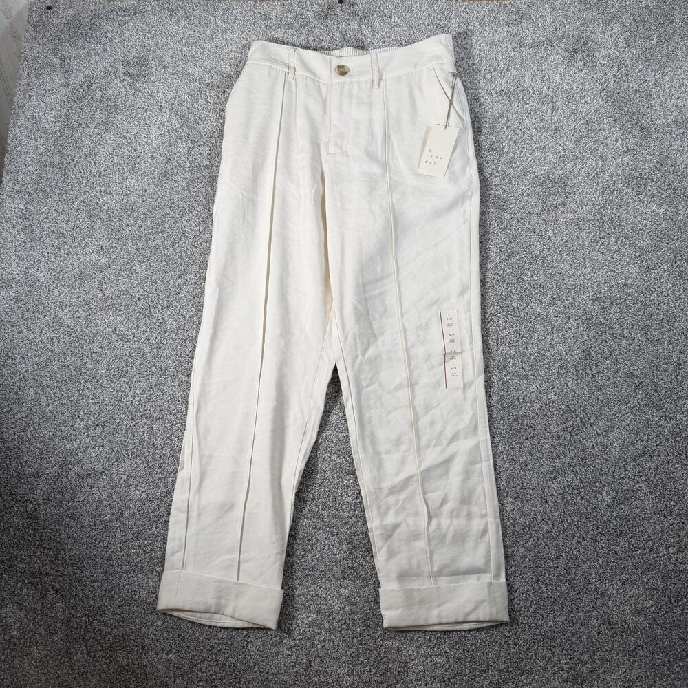 A New Day Ankle Pants 4R 28x26 Business Casual Classic Minimalist Preppy Coastal